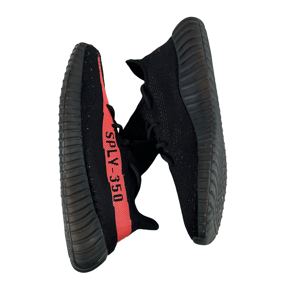 BY9612 Yeezy Boost 350 V2 Core Black Red [USED] - 9.5 M (Used2)