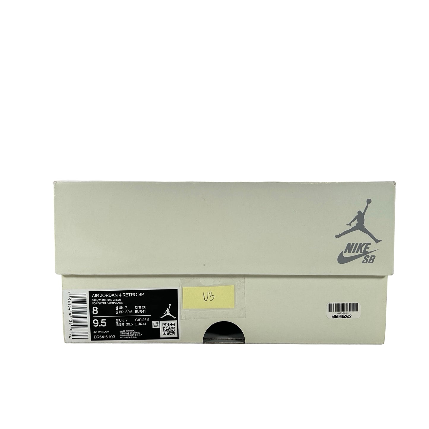 DR5415 103 Jordan 4 Retro SB Pine Green [USED] - 8 M (Used3)