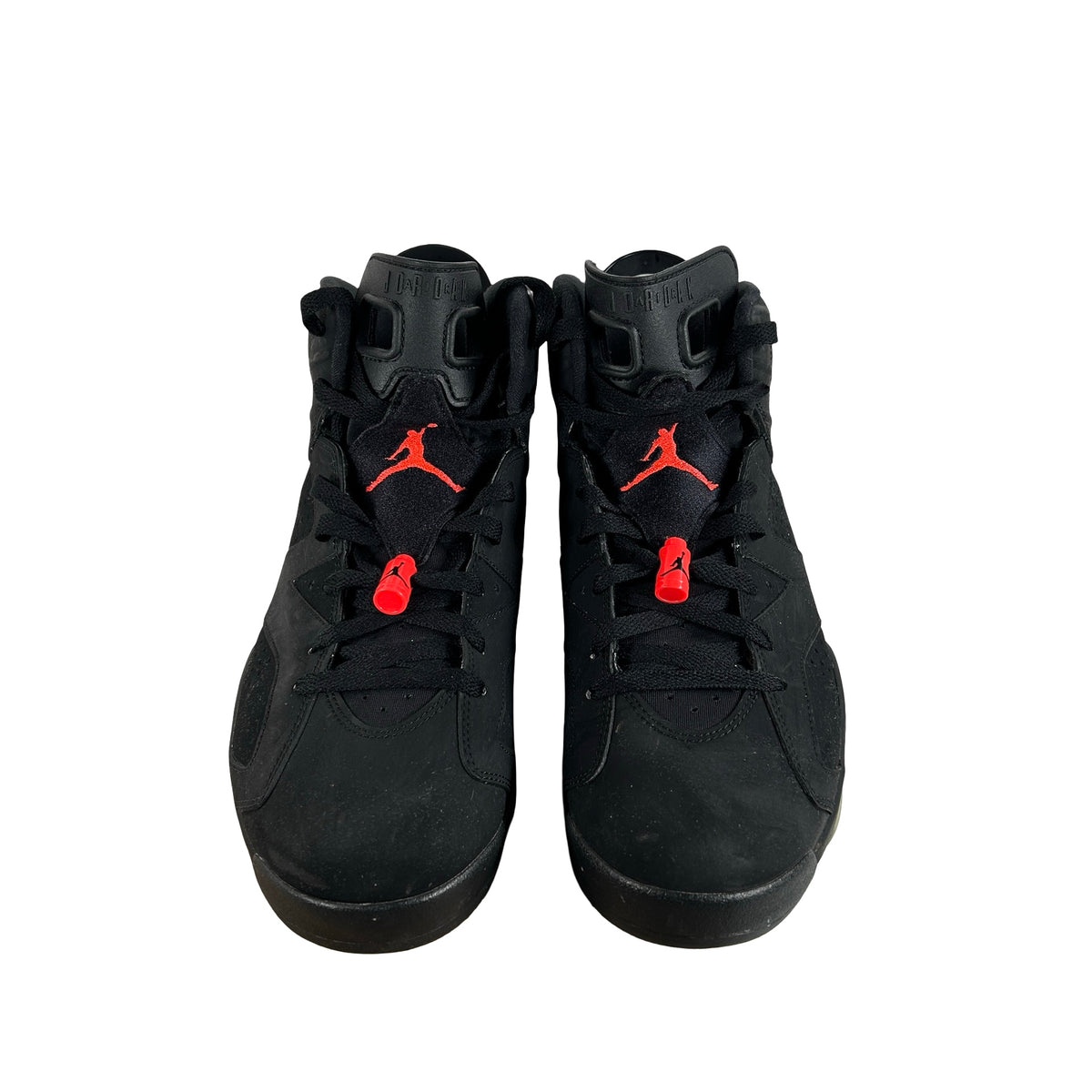 384664 023 Jordan 6 Retro Infrared Black (2014) - 12 M (Used) (No Box)