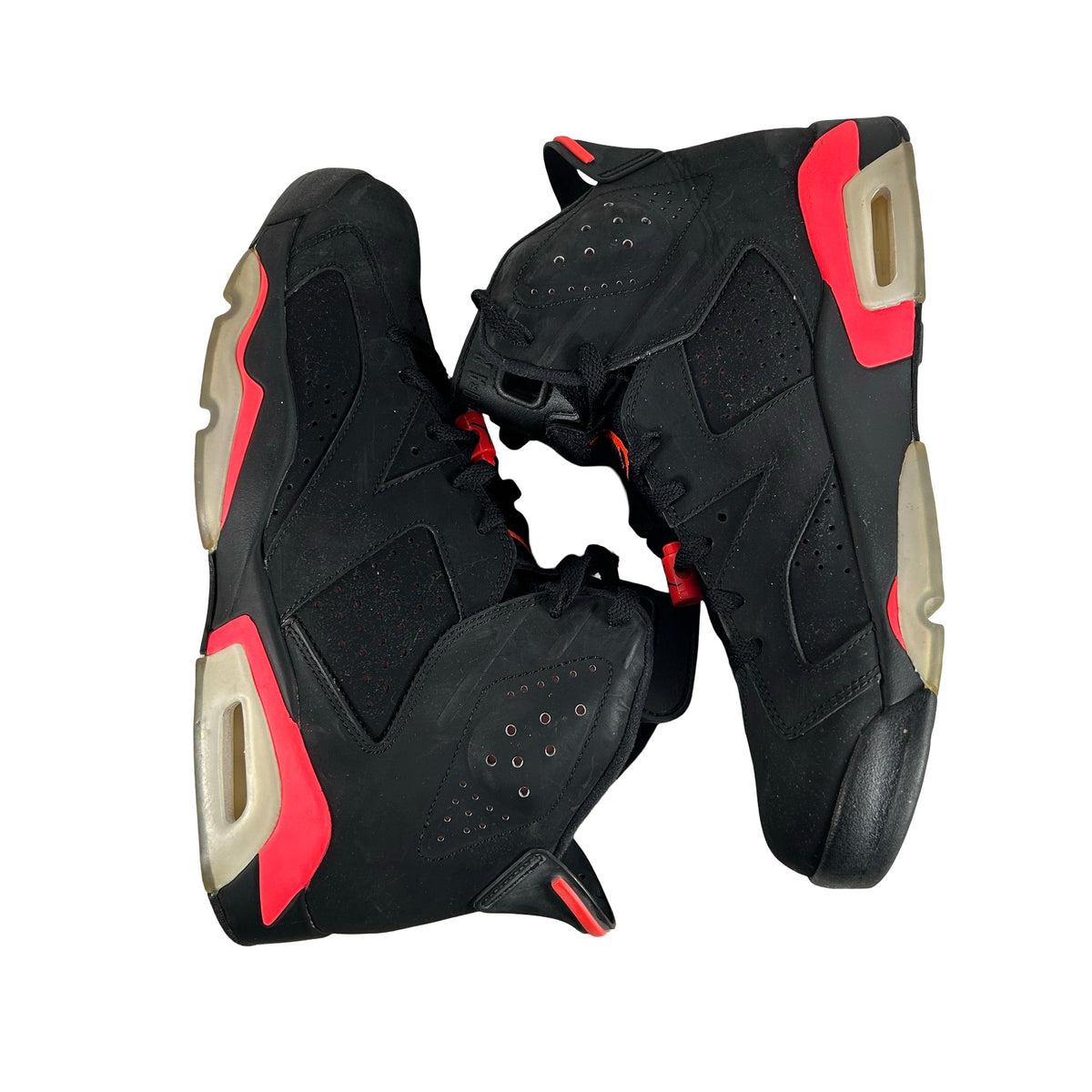 384664 023 Jordan 6 Retro Infrared Black (2014) - 12 M (Used) (No Box)