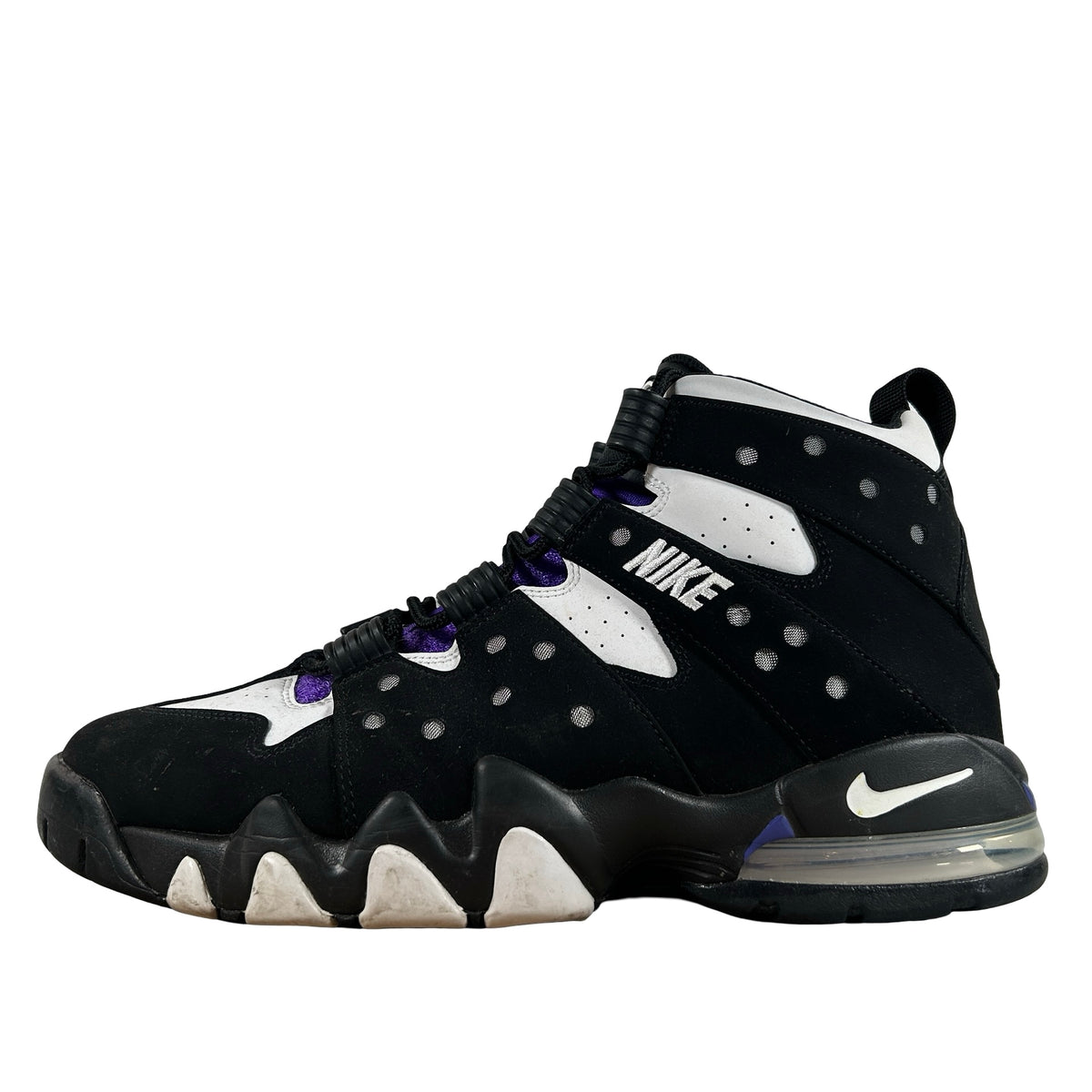 FQ8233 001 Nike Air Max 2 CB '94 OG Black White Purple (2023) [USED] - 9 M (Used) (No Box)