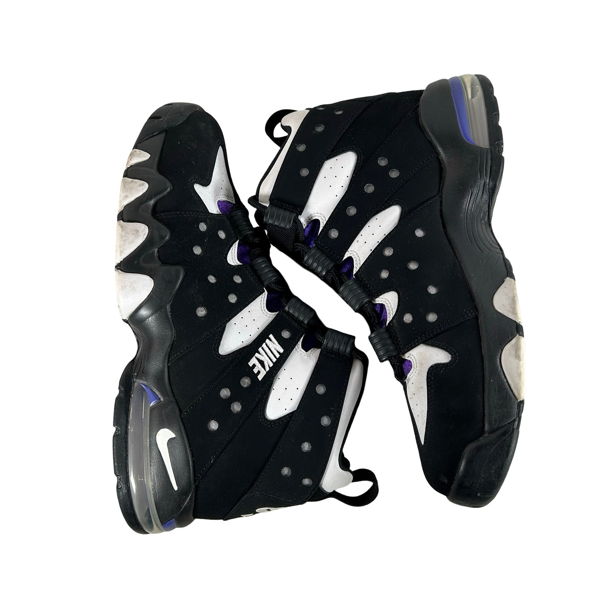 FQ8233 001 Nike Air Max 2 CB '94 OG Black White Purple (2023) [USED] - 9 M (Used) (No Box)