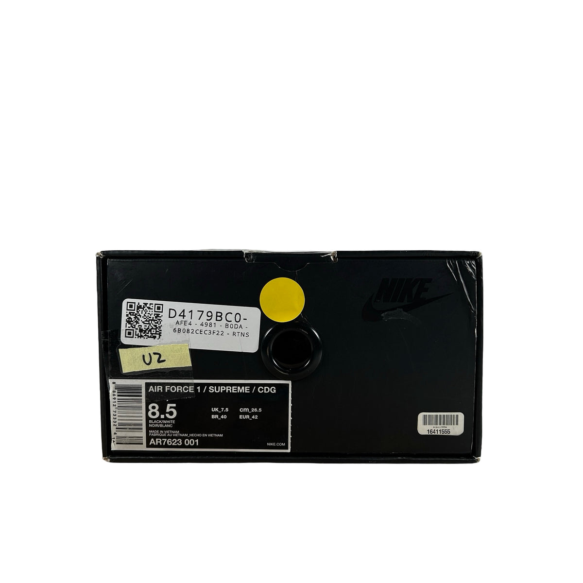 AR7623 001 Nike Air Force 1 Low Supreme x Comme des Garcons (2018) [USED] - 8.5 M (Used2)