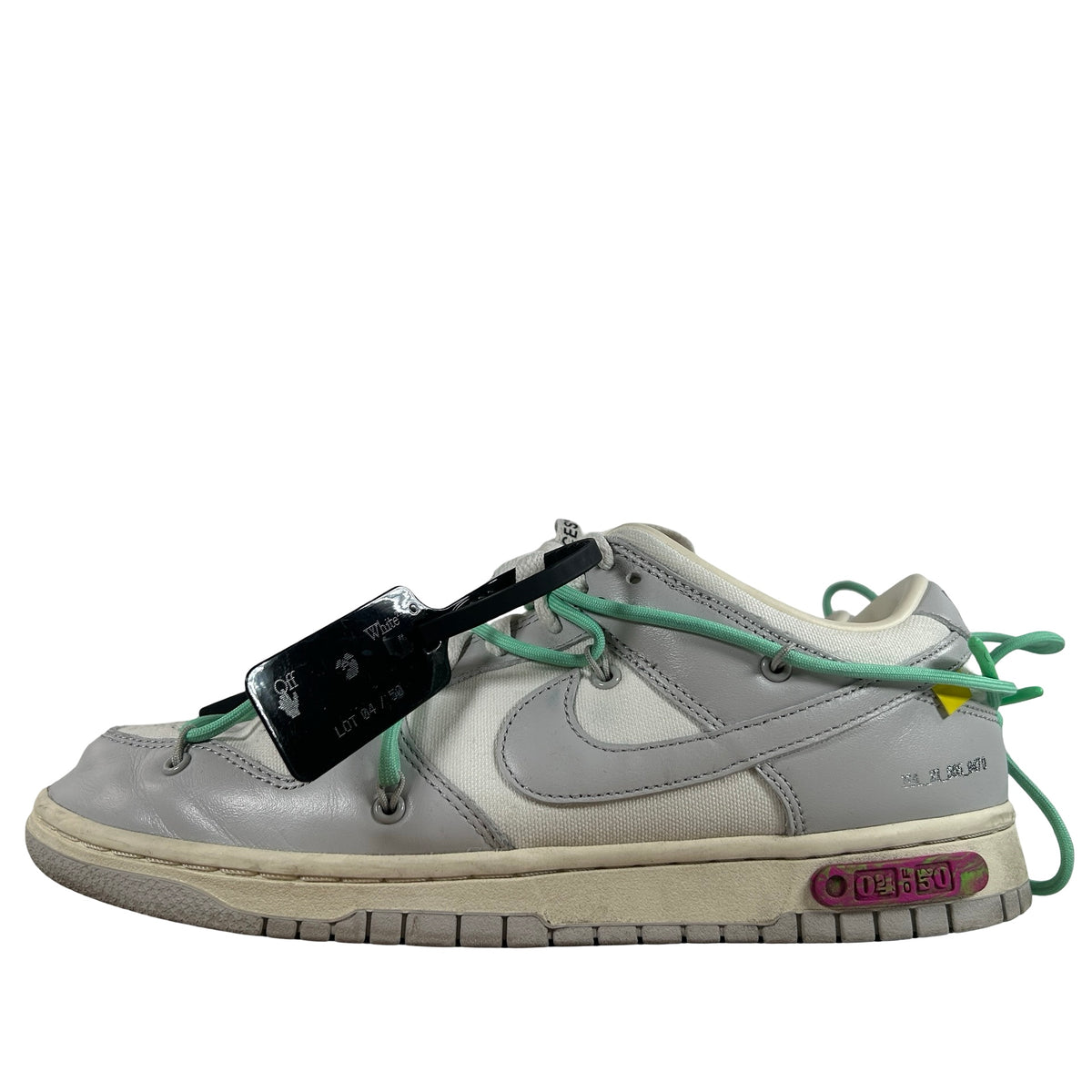 DM1602 114 Nike Dunk Low Off-White Lot 4 [USED] - 9 M (Used2)