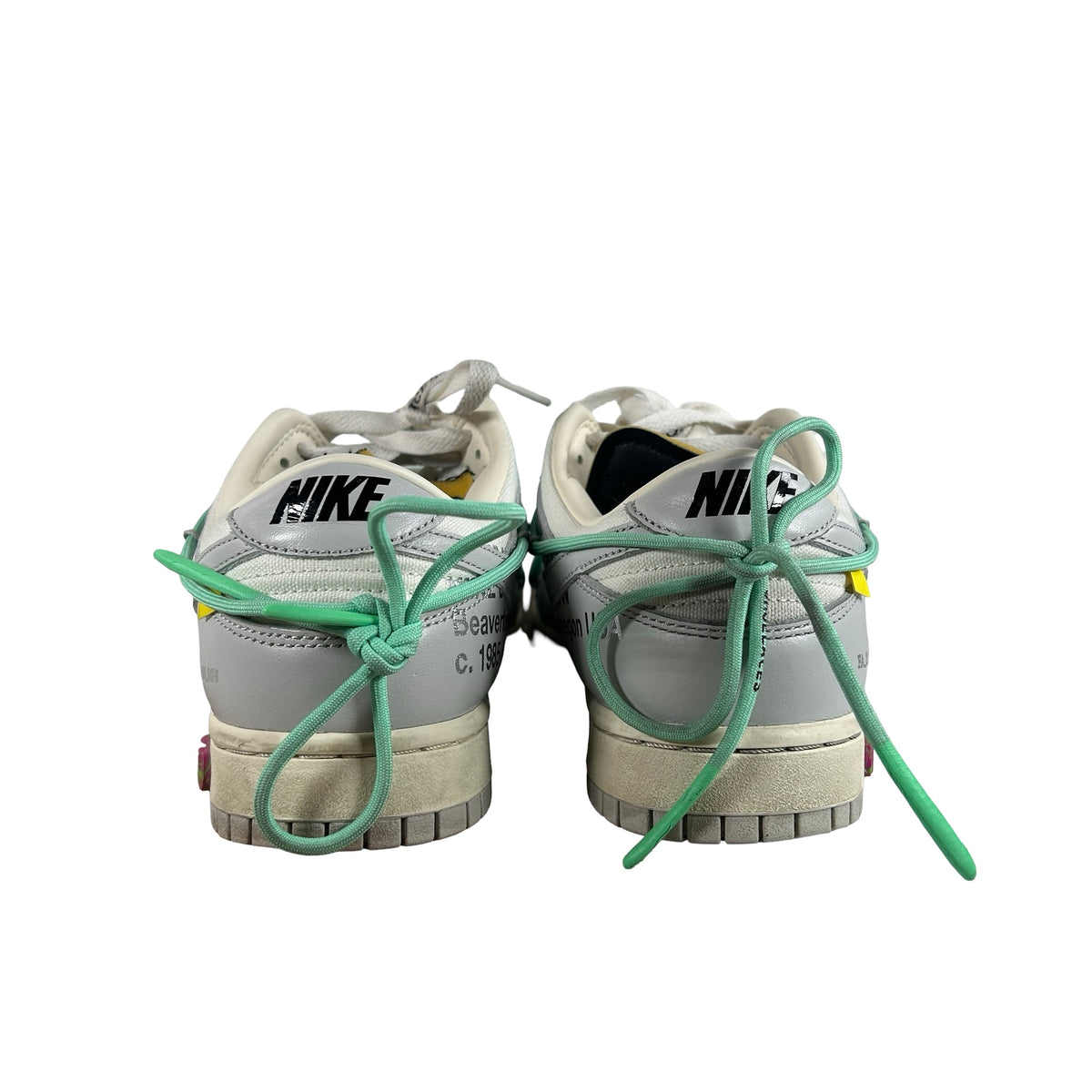 DM1602 114 Nike Dunk Low Off-White Lot 4 [USED] - 9 M (Used2)