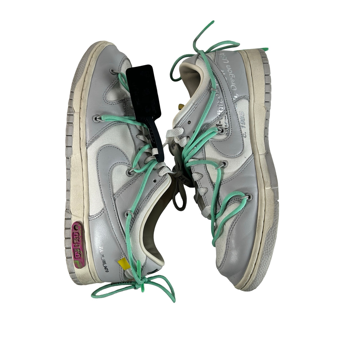 DM1602 114 Nike Dunk Low Off-White Lot 4 [USED] - 9 M (Used2)