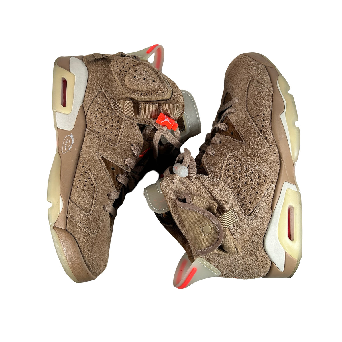 DH0690 200 Jordan 6 Retro Travis Scott British Khaki [USED] - 9 M (Used19)