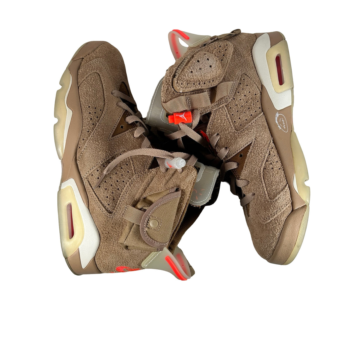 DH0690 200 Jordan 6 Retro Travis Scott British Khaki [USED] - 9 M (Used19)