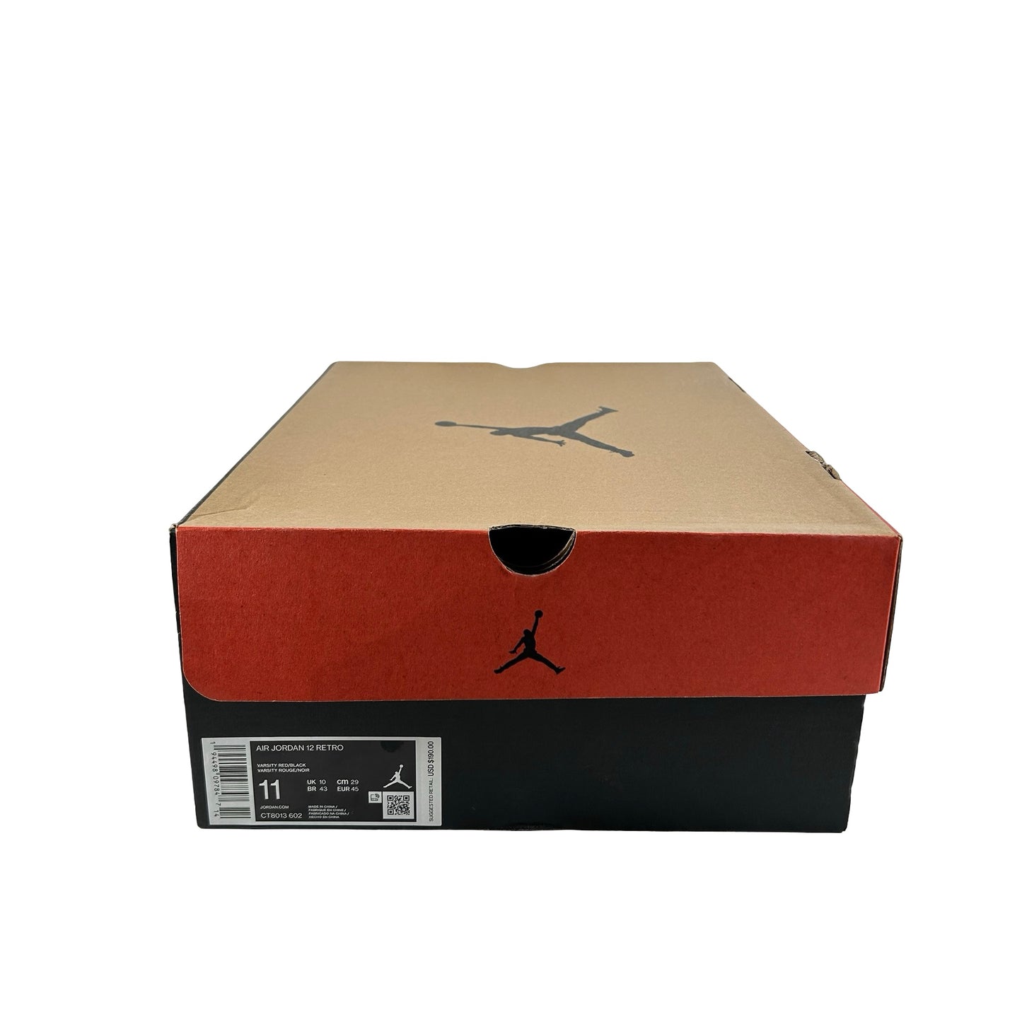 CT8013 602 Jordan 12 Retro Reverse Flu Game [USED] - 11 M (Used)
