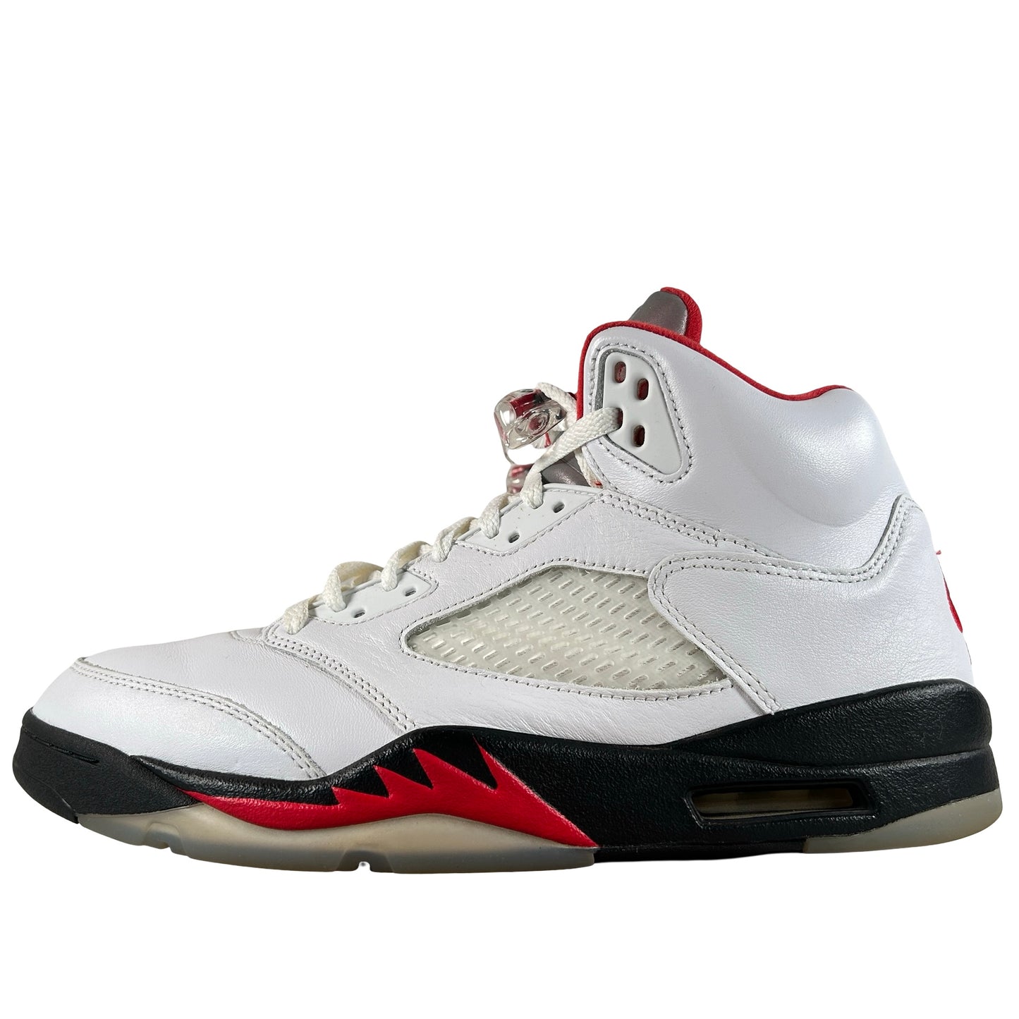DA1911 102 Jordan 5 Retro Fire Red Silver Tongue (2020) [USED] - 11 M (Used4)