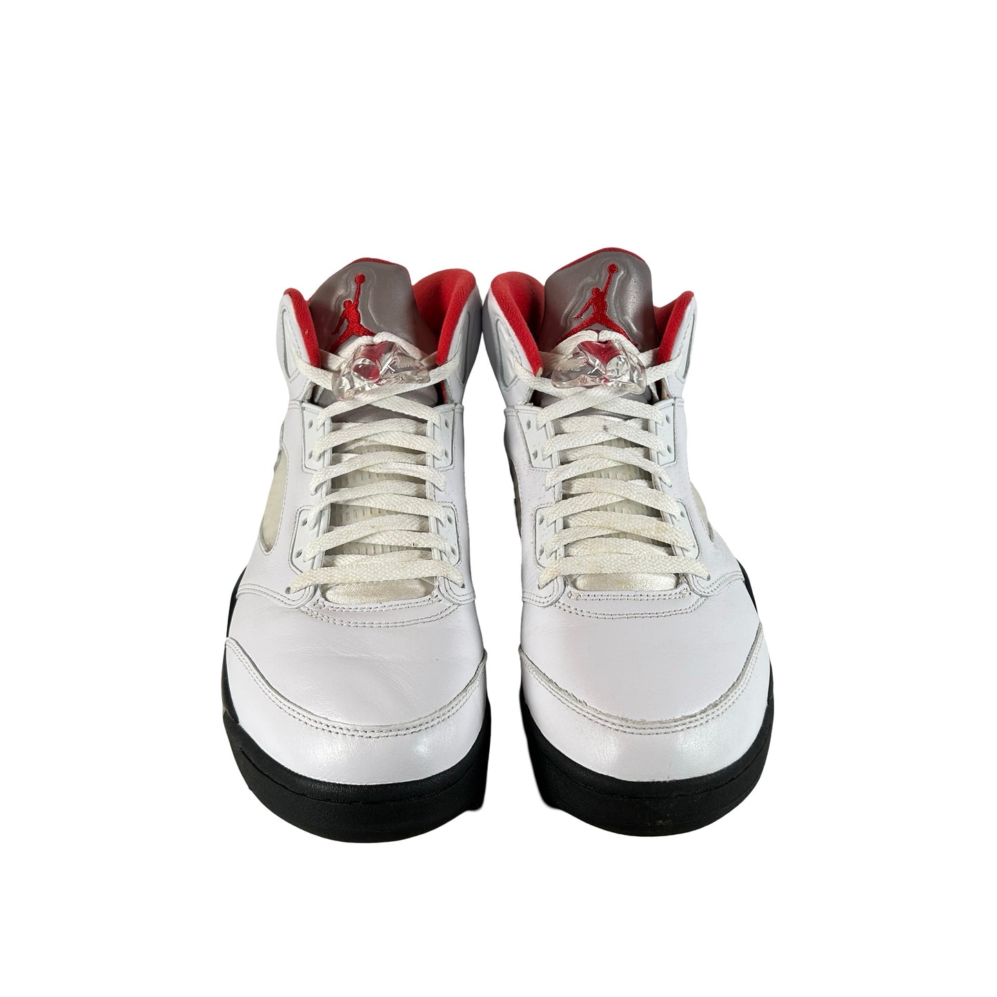 DA1911 102 Jordan 5 Retro Fire Red Silver Tongue (2020) [USED] - 11 M (Used4)