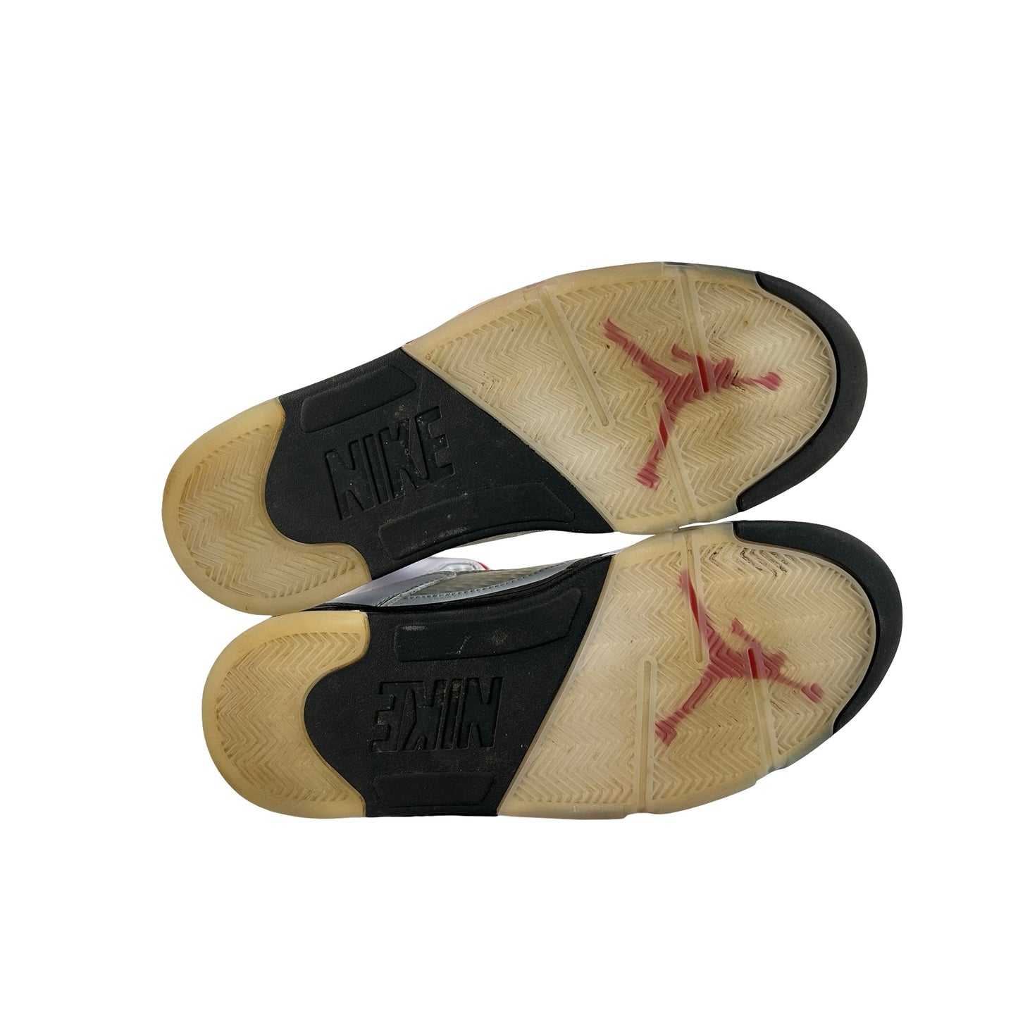 DA1911 102 Jordan 5 Retro Fire Red Silver Tongue (2020) [USED] - 11 M (Used4)