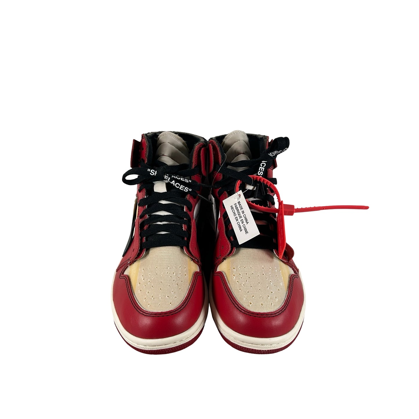 AA3834 101 Jordan 1 High Off-White Chicago [CONDITIONAL] - 8 M (Yellowing)