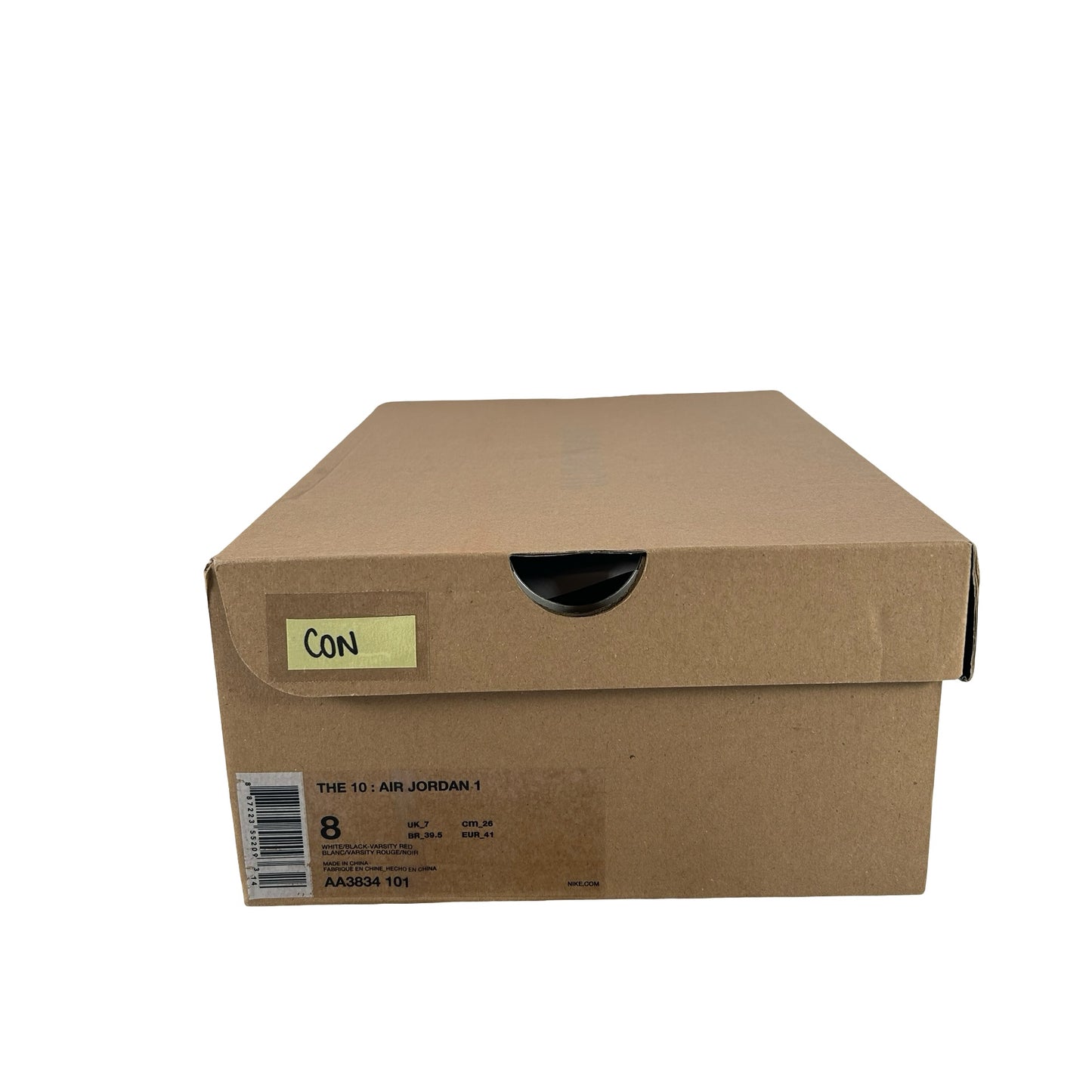 AA3834 101 Jordan 1 High Off-White Chicago [CONDITIONAL] - 8 M (Yellowing)