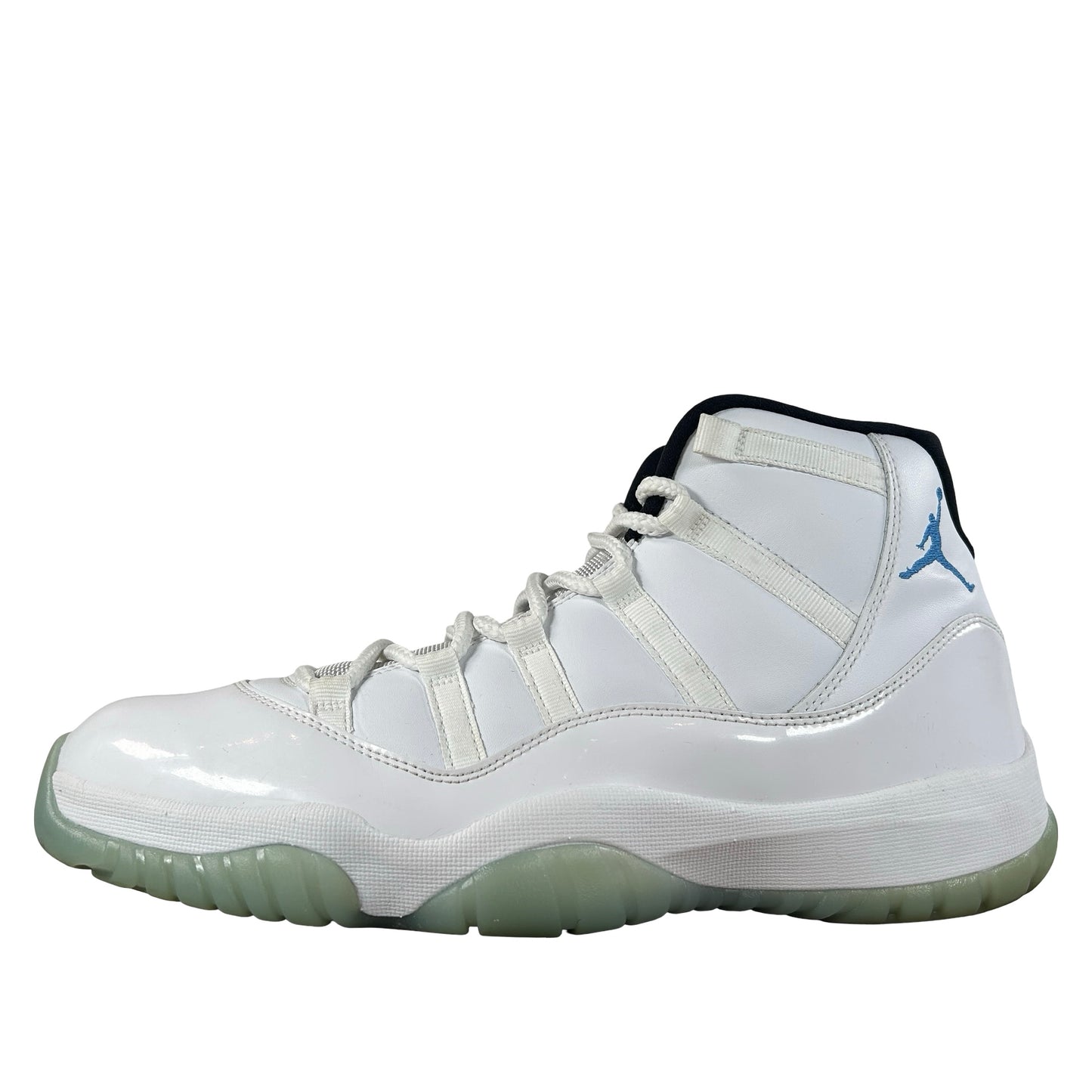 378037 117 Jordan 11 Retro Legend Blue (2014) [USED] - 12 M (Used) (No Insoles)