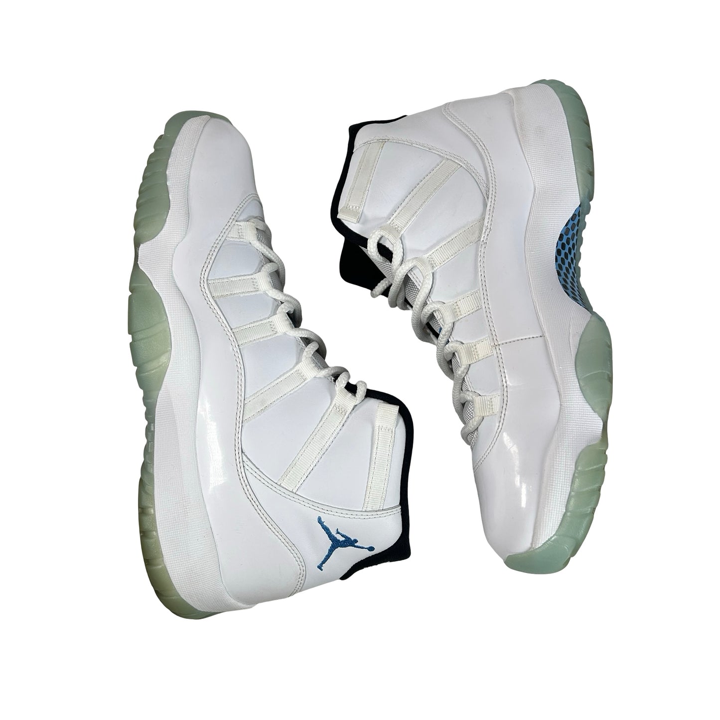 378037 117 Jordan 11 Retro Legend Blue (2014) [USED] - 12 M (Used) (No Insoles)