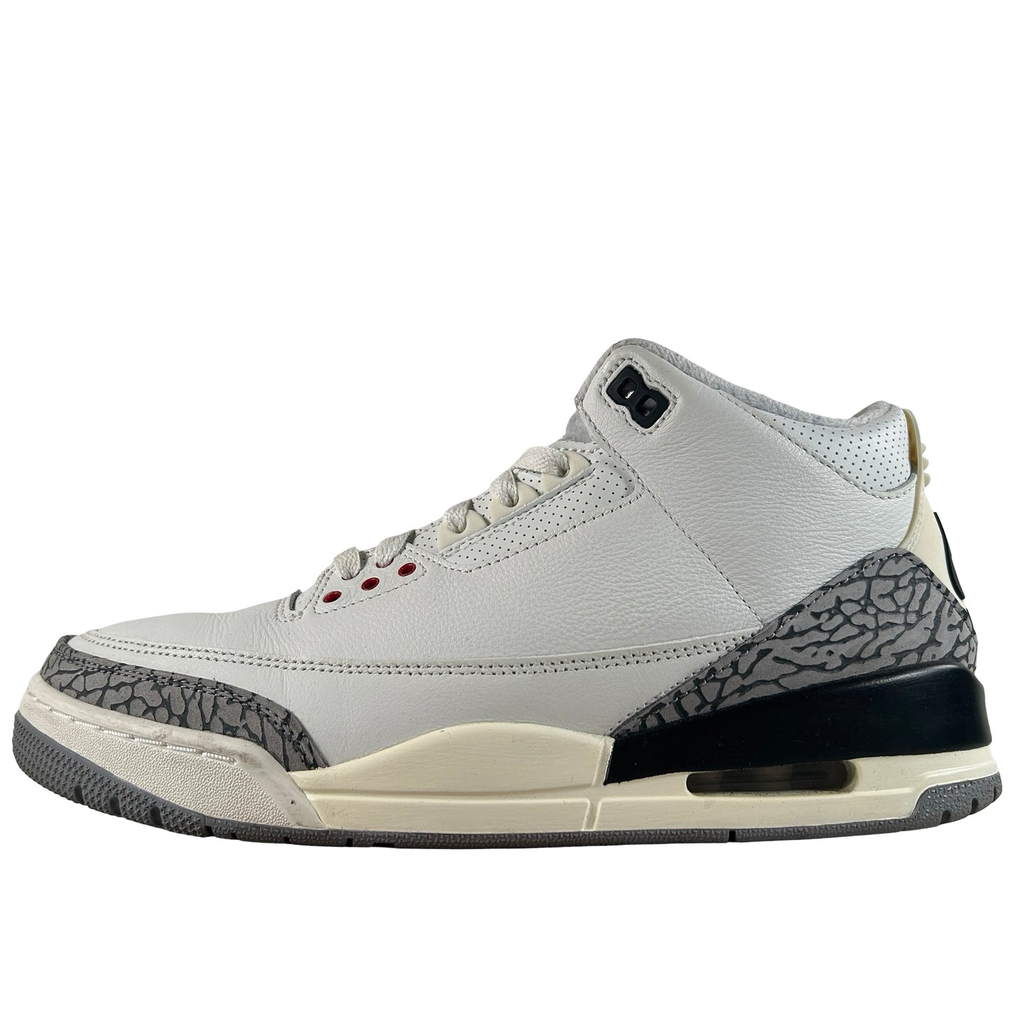 DN3707 100 Jordan 3 Retro White Cement Reimagined [USED] - 9.5 M (Used) (Replace Box)