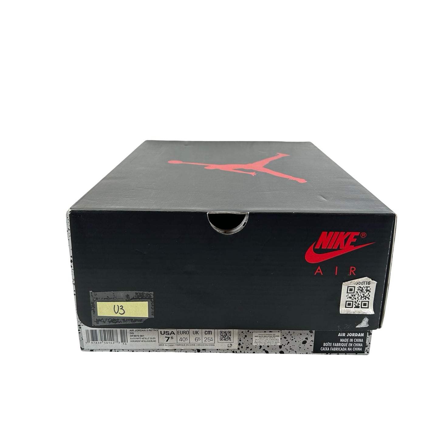 HF3975 001 Jordan 5 Retro OG Black Metallic Reimagined [USED] - 7.5 M (Used3)