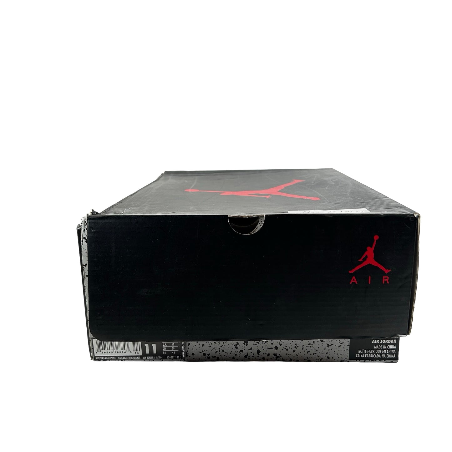 136027 130 Jordan 5 Retro Metallic White (2015) [USED] - 11 M (Used)