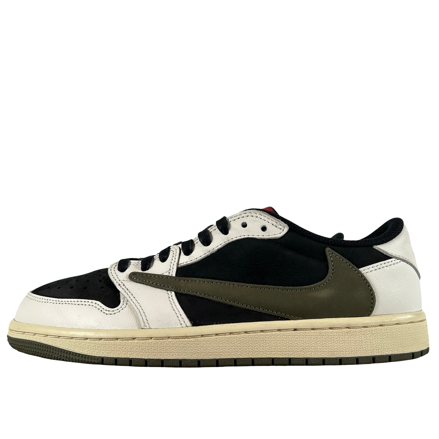 DZ4137 106 Jordan 1 Retro Low OG SP Travis Scott Olive (W) [USED] - 9.5 W (Used4)