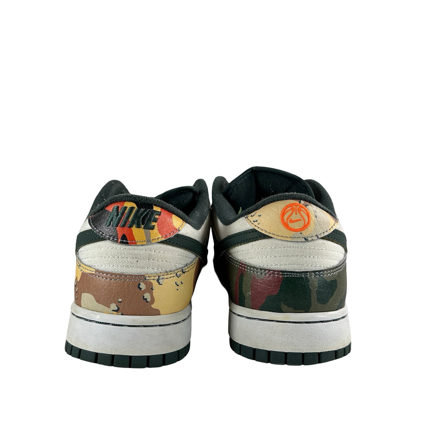 DH0957 100 Nike Dunk Low SE Sail Multi-Camo [USED] - 12 M (Used) (No Box)