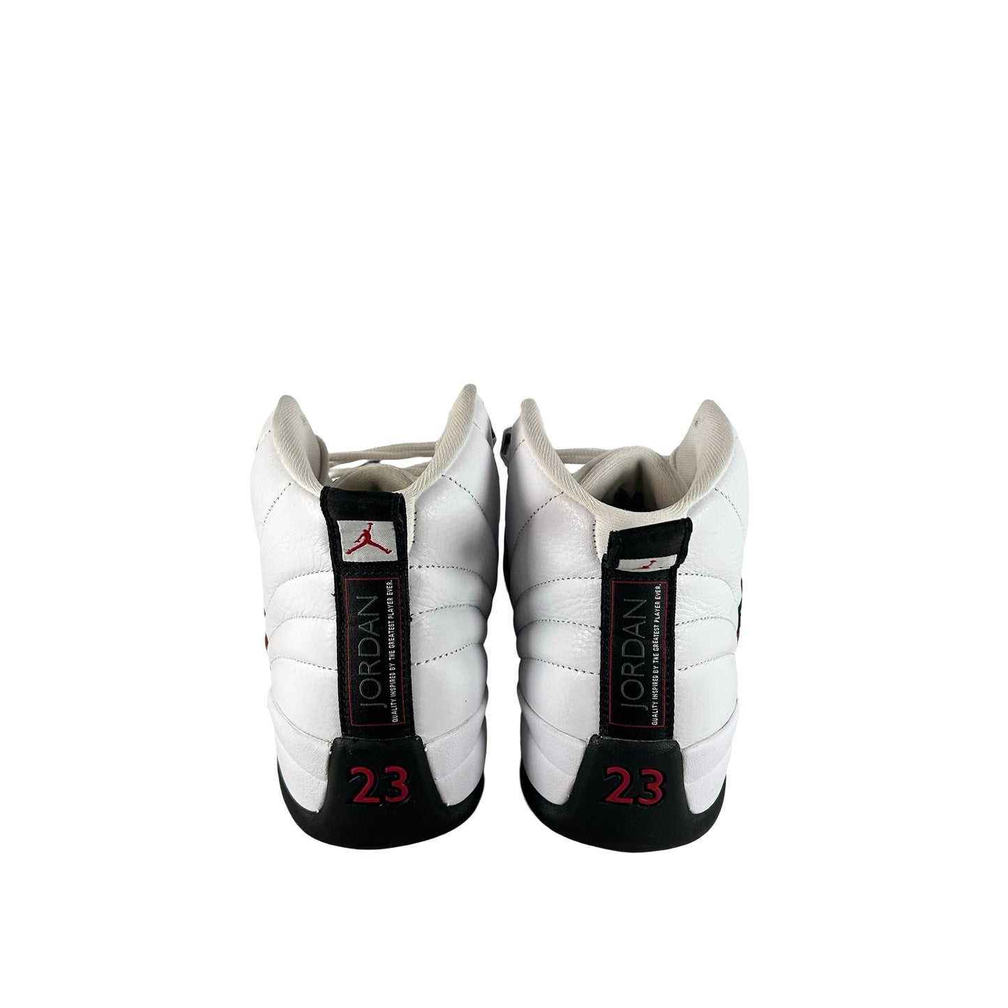 CT8013 162 Air Jordan 12 Red Taxi [USED] - 7.5 M (Used) (No Box)