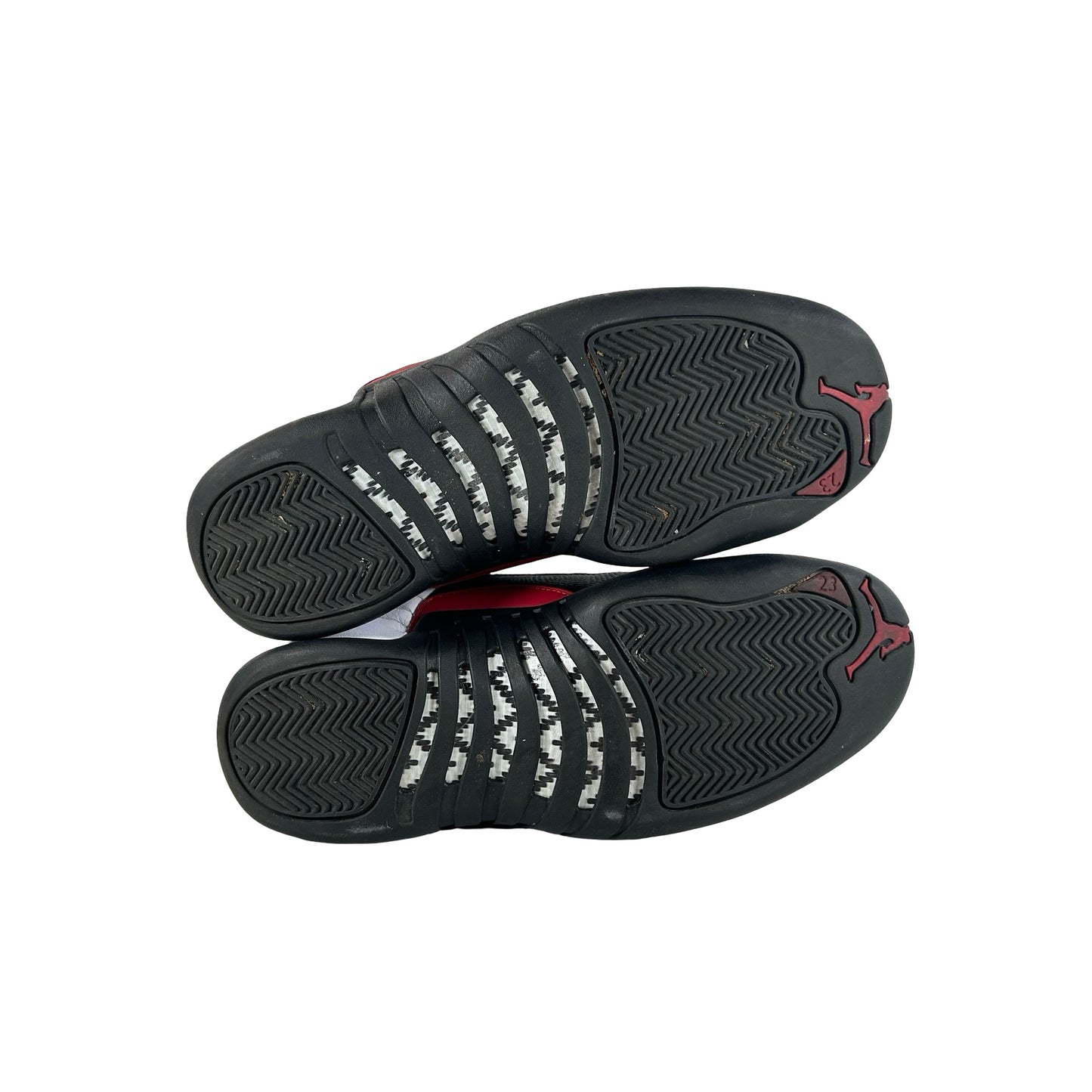 CT8013 162 Air Jordan 12 Red Taxi [USED] - 7.5 M (Used) (No Box)