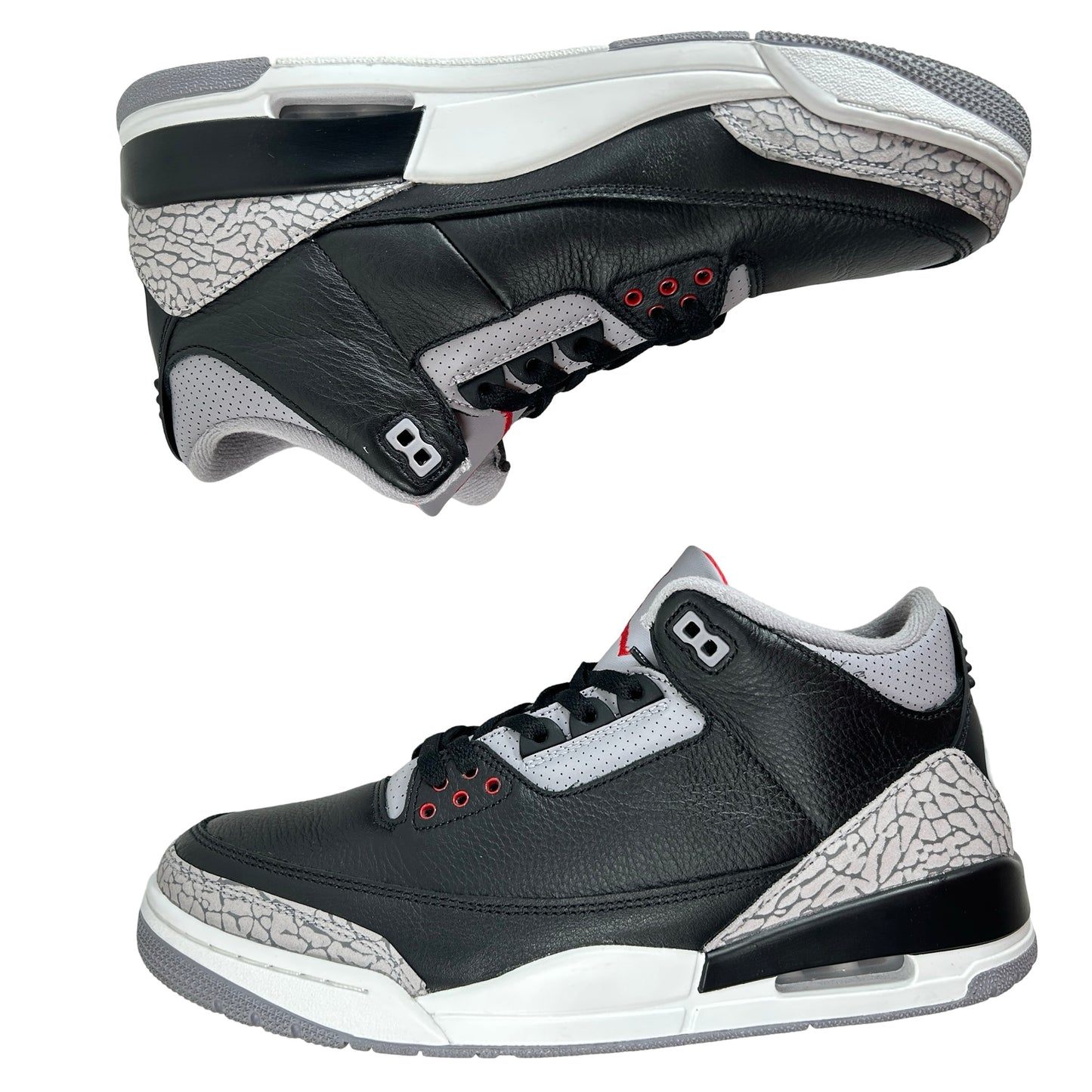 DN3707 010 Jordan 3 Retro OG Black Cement (2024) [USED] - 11 M (Used3)