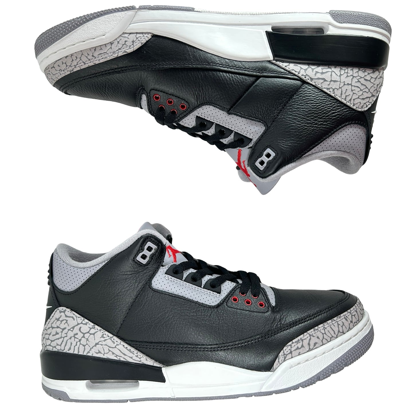 DN3707 010 Jordan 3 Retro OG Black Cement (2024) [USED] - 11 M (Used3)