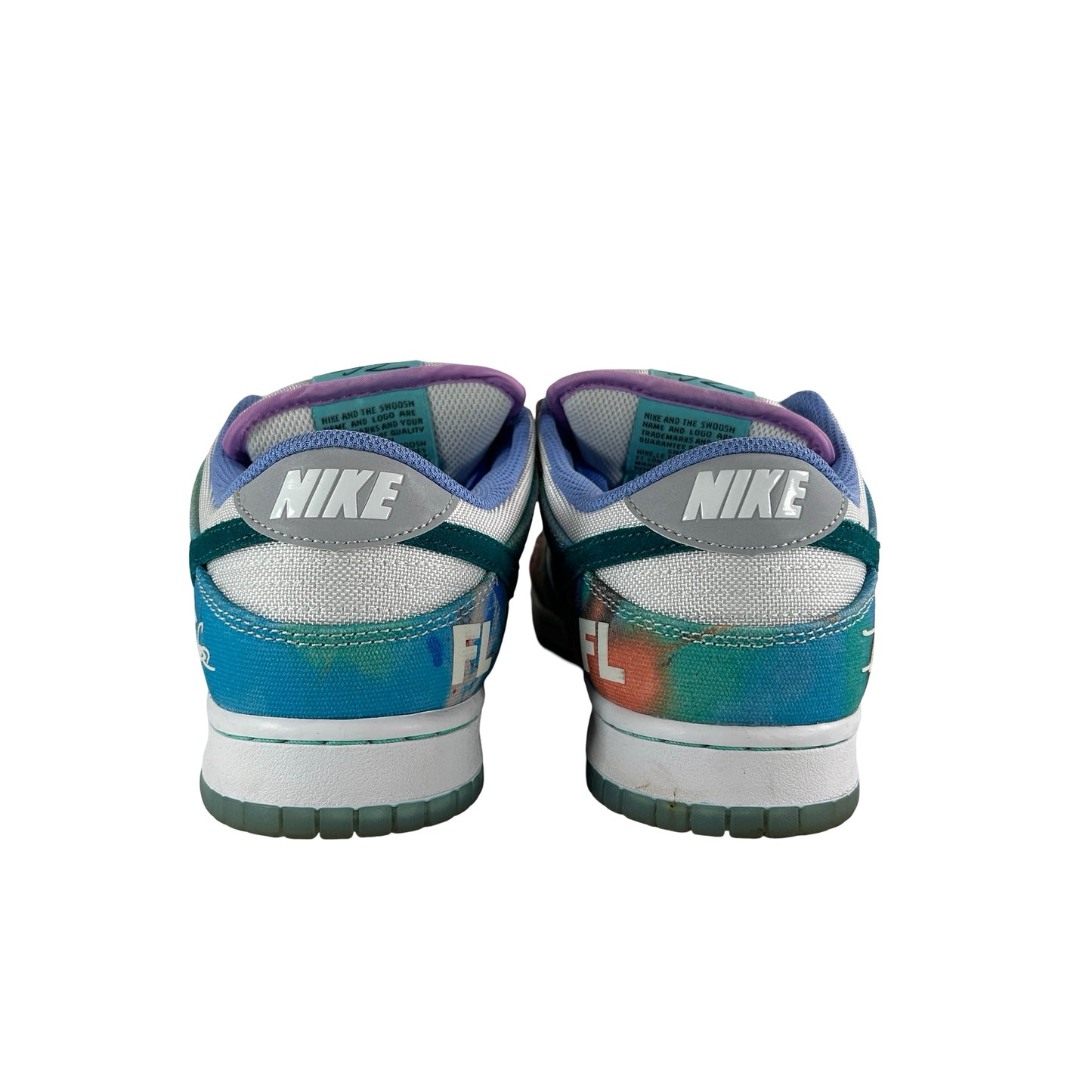 HF6061 400 Nike SB Dunk Low Futura Laboratories Bleached Aqua [USED] - 8.5 M (Used) (No Box)