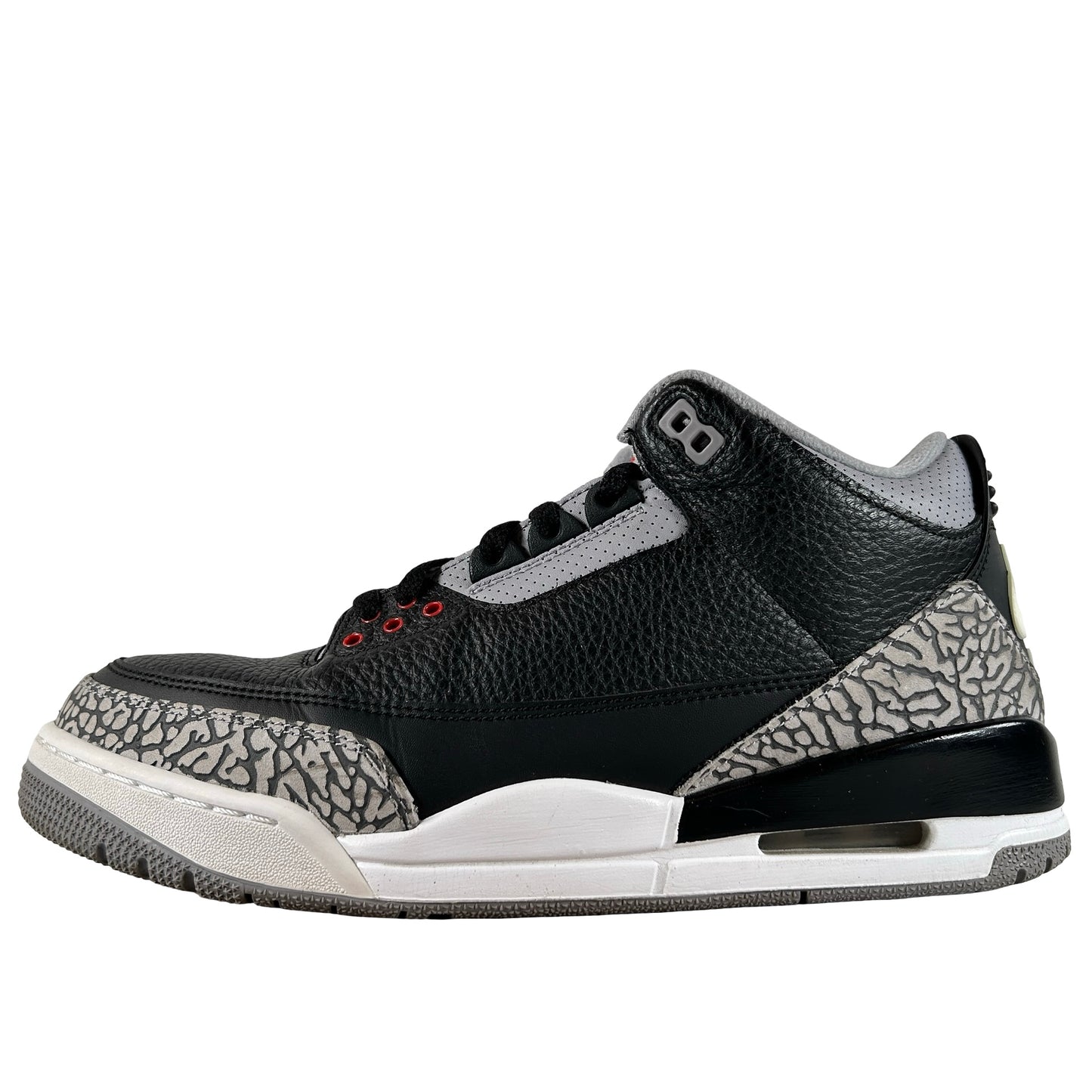 854262 001 Jordan 3 Retro Black Cement (2018) [USED] - 9.5 M (Used9)