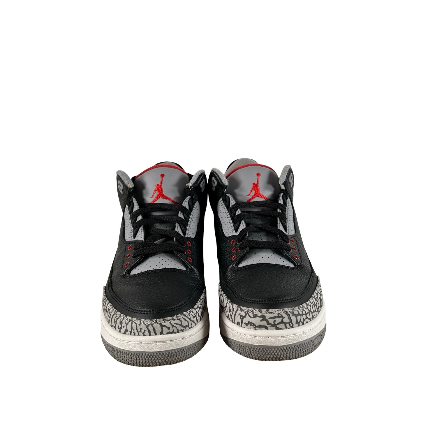 854262 001 Jordan 3 Retro Black Cement (2018) [USED] - 9.5 M (Used9)