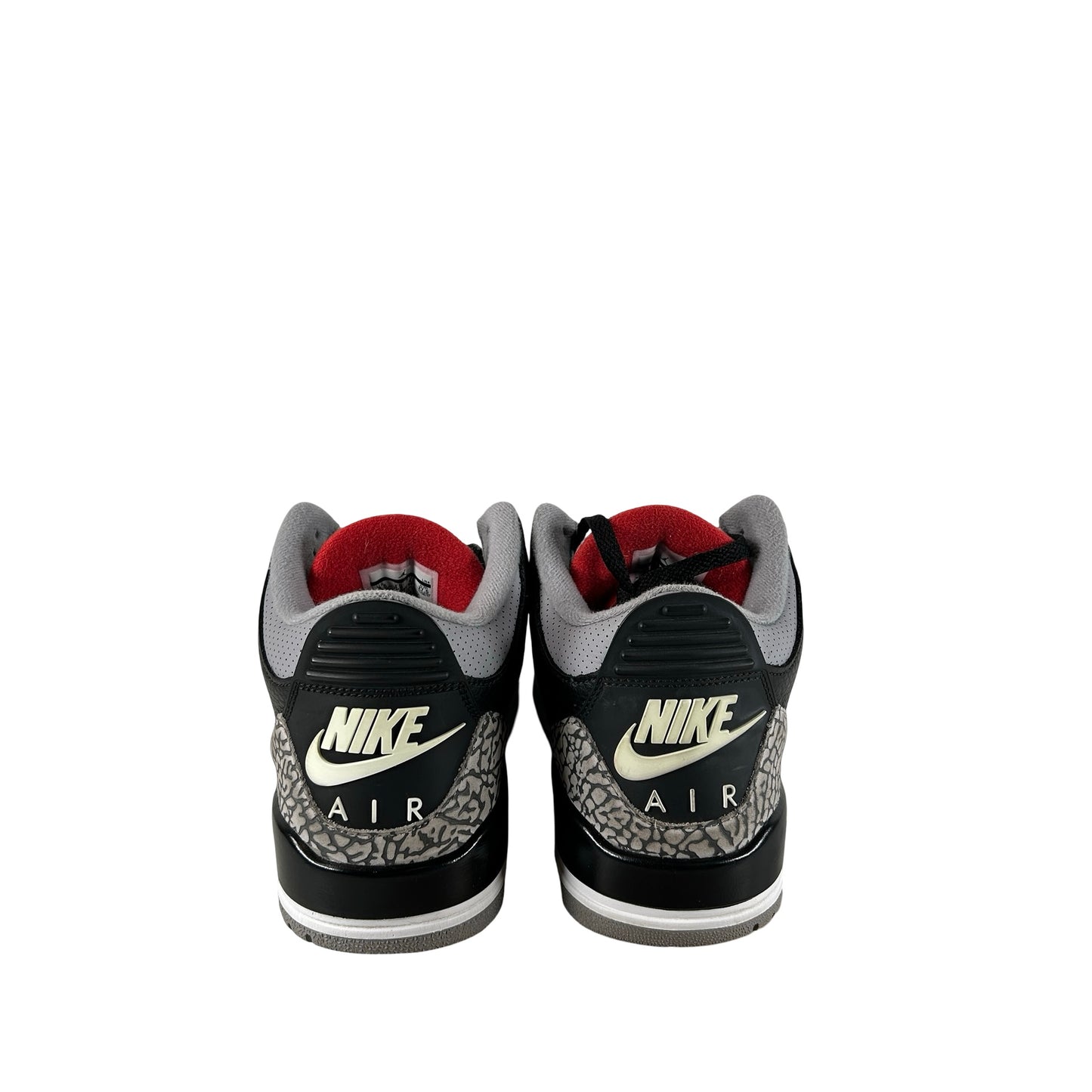 854262 001 Jordan 3 Retro Black Cement (2018) [USED] - 9.5 M (Used9)