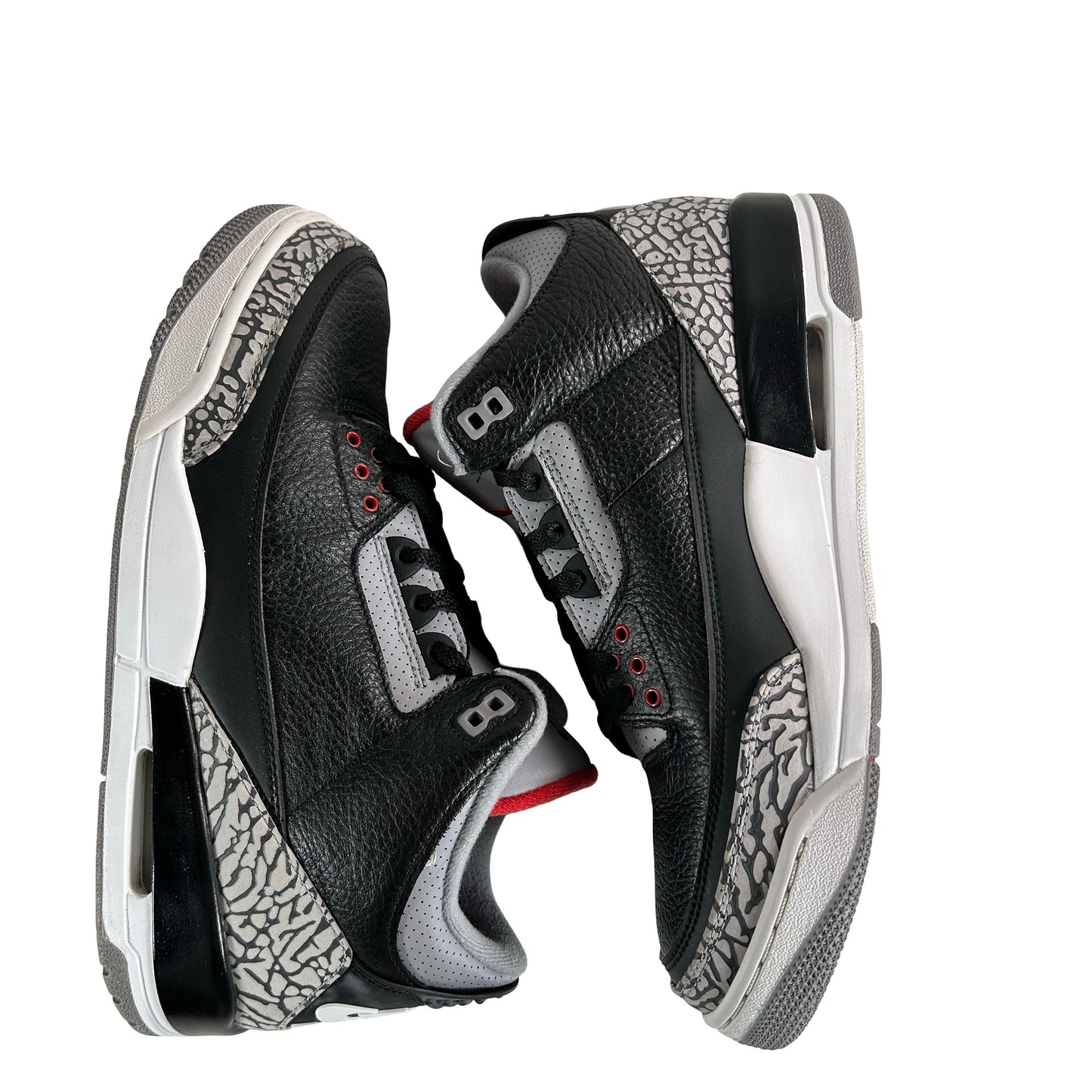 854262 001 Jordan 3 Black Cement 2018 [USED] - 10 M (Used7)