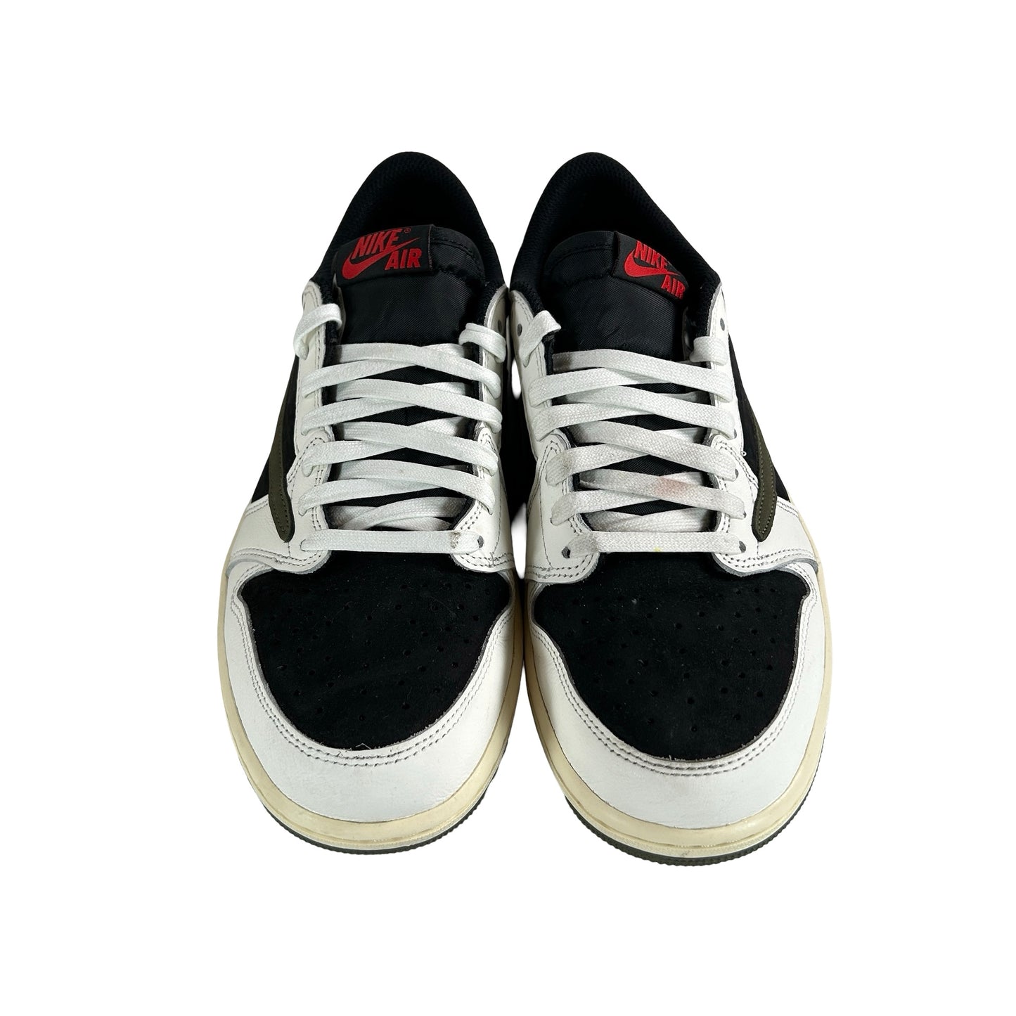 DZ4137 106 Jordan 1 Retro Low OG SP Travis Scott Olive (W) [USED] - 10 W (Used3)