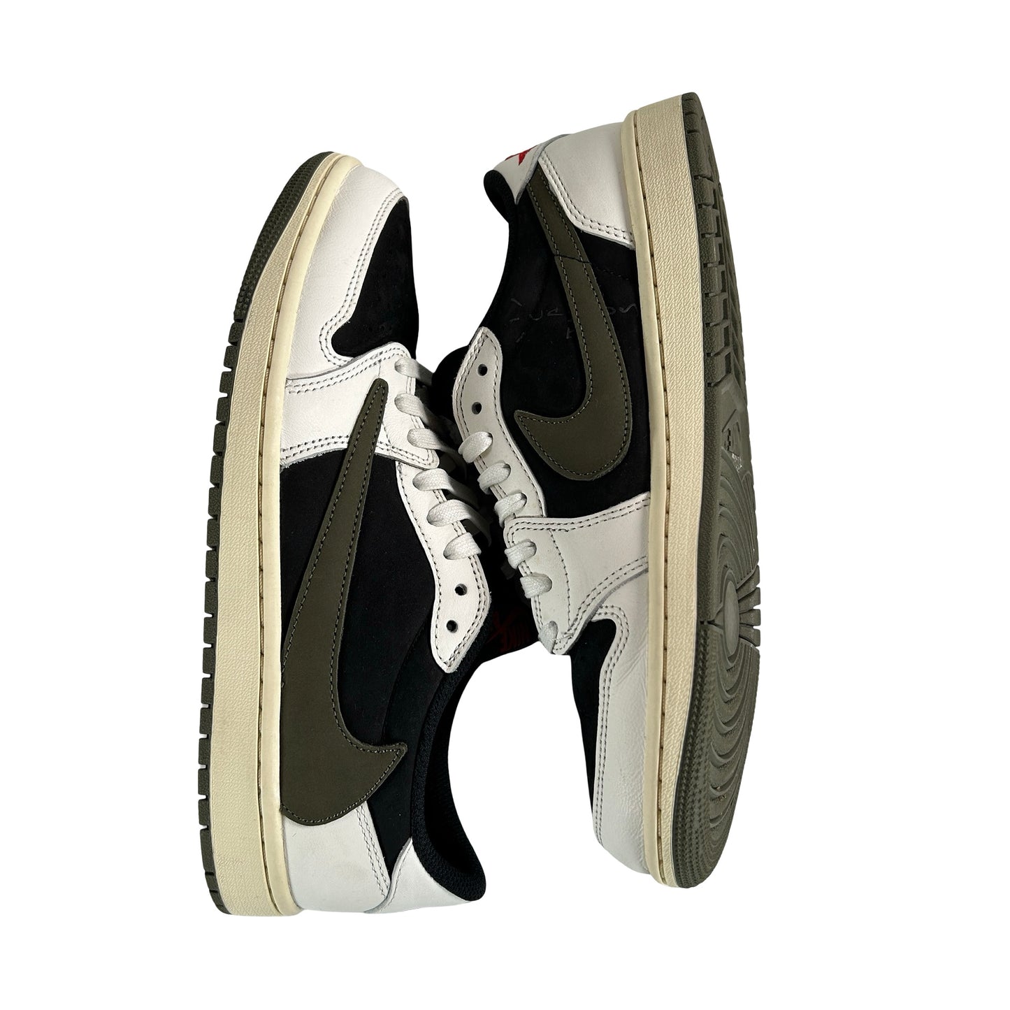 DZ4137 106 Jordan 1 Retro Low OG SP Travis Scott Olive (W) [USED] - 10 W (Used3)