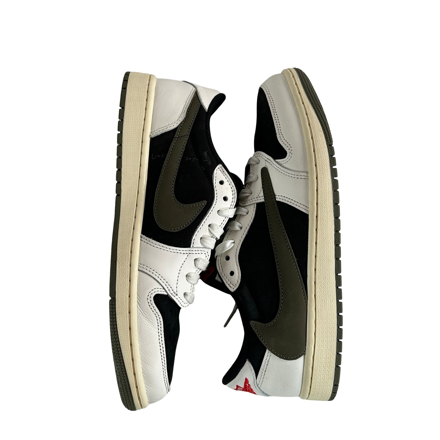 DZ4137 106 Jordan 1 Retro Low OG SP Travis Scott Olive (W) [USED] - 10 W (Used3)