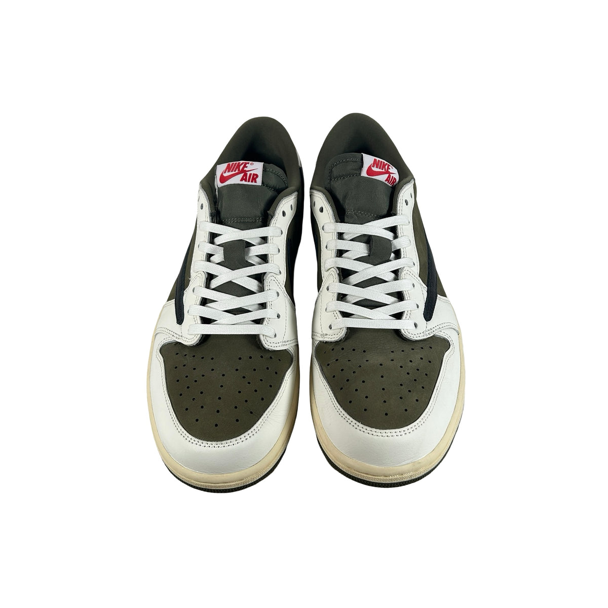 DM7866 200 Jordan 1 Retro Low OG SP Travis Scott Medium Olive [USED] - 11.5 M (Used3) (No Box3)