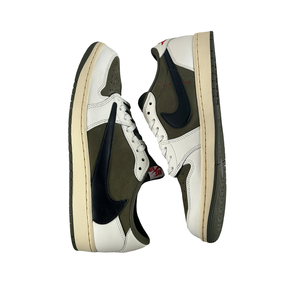 DM7866 200 Jordan 1 Retro Low OG SP Travis Scott Medium Olive [USED] - 11.5 M (Used3) (No Box3)
