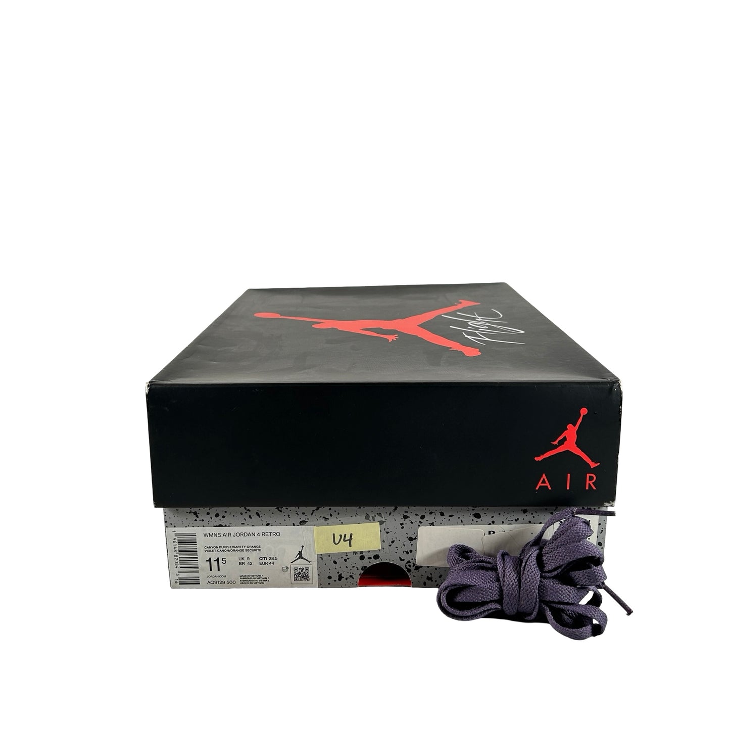AQ9129 500 Jordan 4 Retro Canyon Purple [USED] - 11.5 W (Used4)