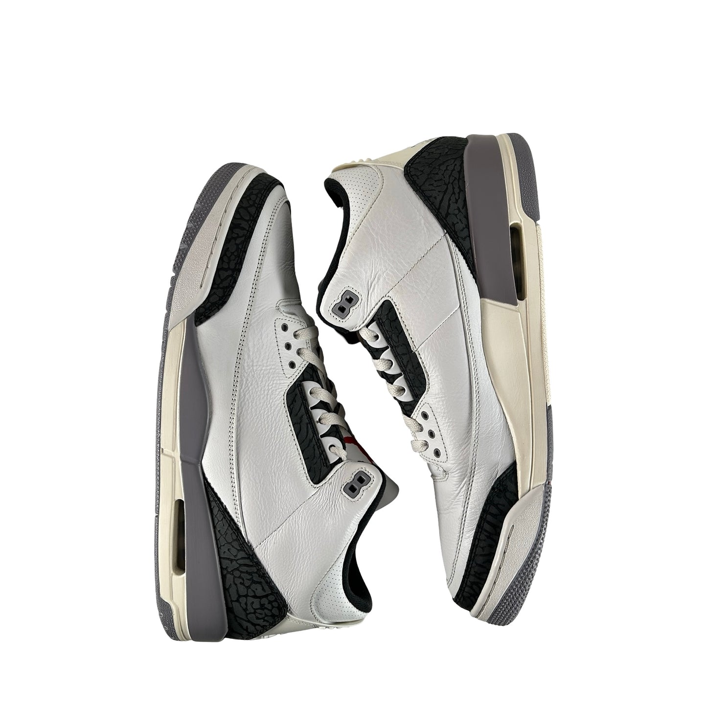 CT8532 106 Jordan 3 Retro Cement Grey [USED] - 14 M (Used)