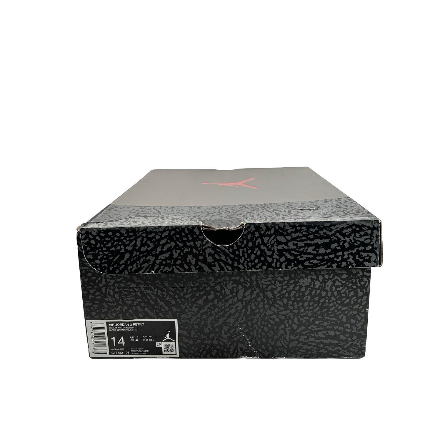CT8532 106 Jordan 3 Retro Cement Grey [USED] - 14 M (Used)