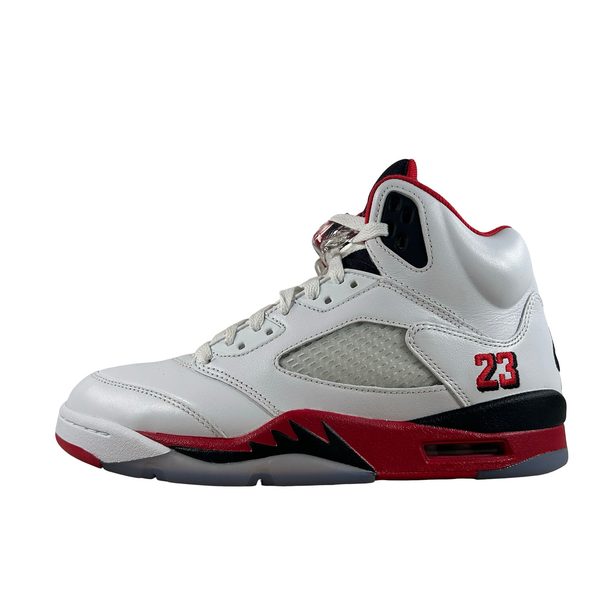 HQ7978 101 Jordan 5 Retro Fire Red Black Tongue (2025) [USED] - 8.5 M (Used3)