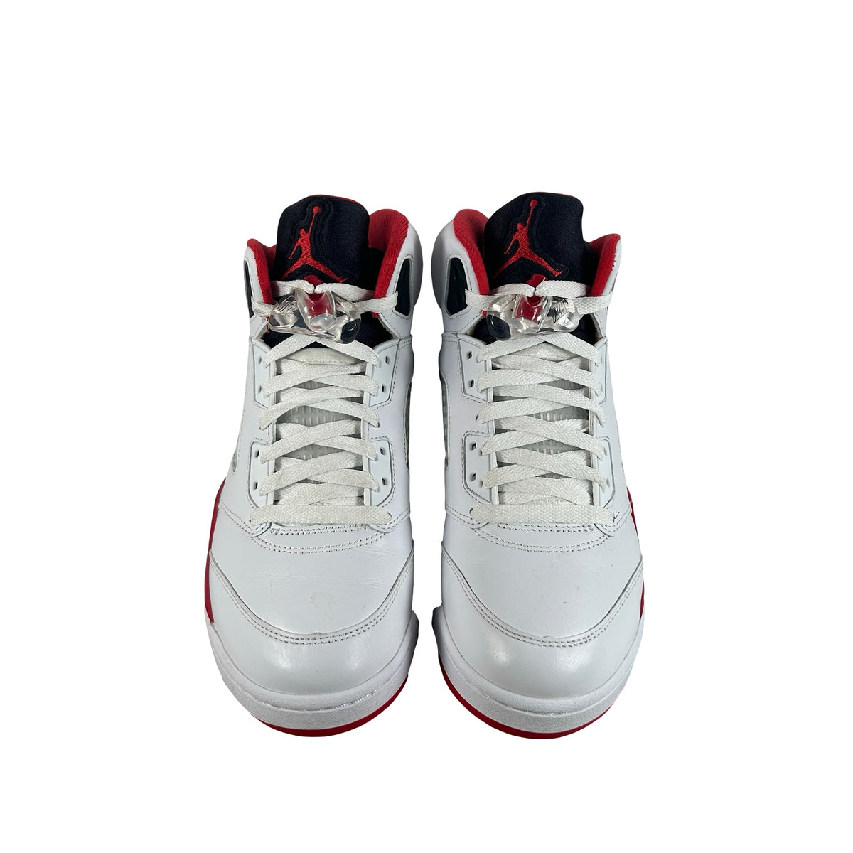 HQ7978 101 Jordan 5 Retro Fire Red Black Tongue (2025) [USED] - 8.5 M (Used3)