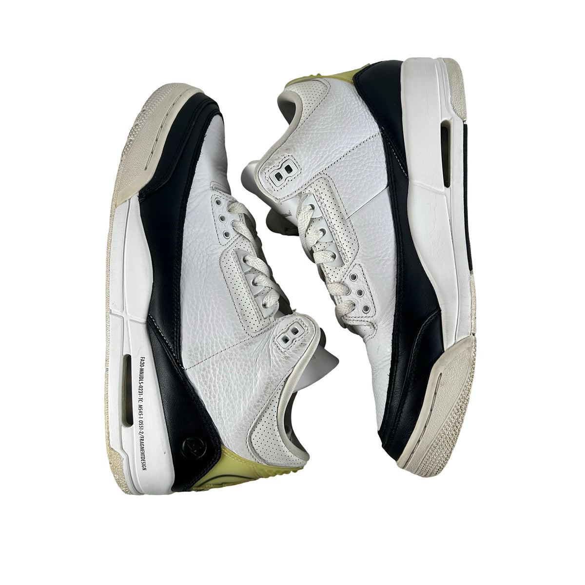 DA3595 100 Jordan 3 Fragmento retro
