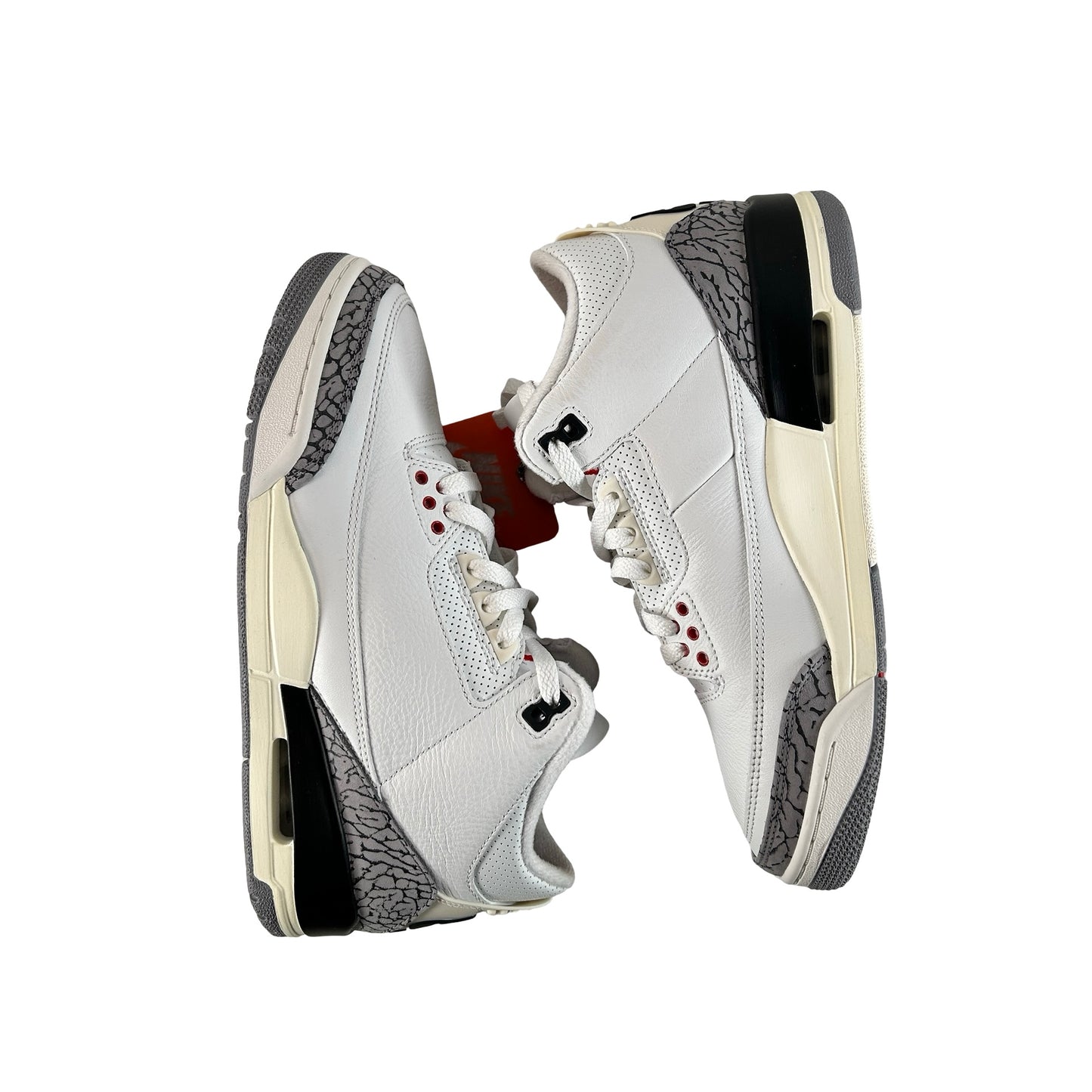 DN3707 100 Jordan 3 Retro White Cement Reimagined [USED] - 8.5 M (VNDS) (No Box)