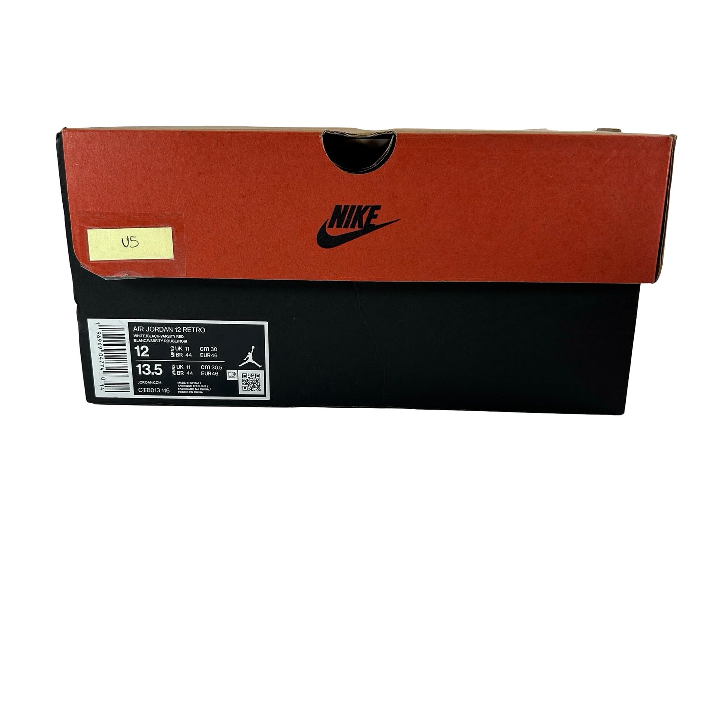 CT8013 116 Jordan 12 Retro Cherry (2023) [USED] - 12 M (Used5)