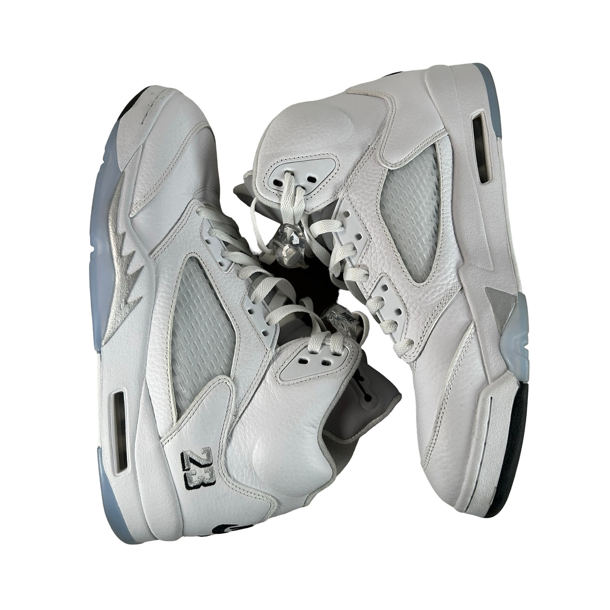 HQ7978 103 Jordan 5 Retro White Metallic (2026) [USED] - 12 M (Used) (No Box)