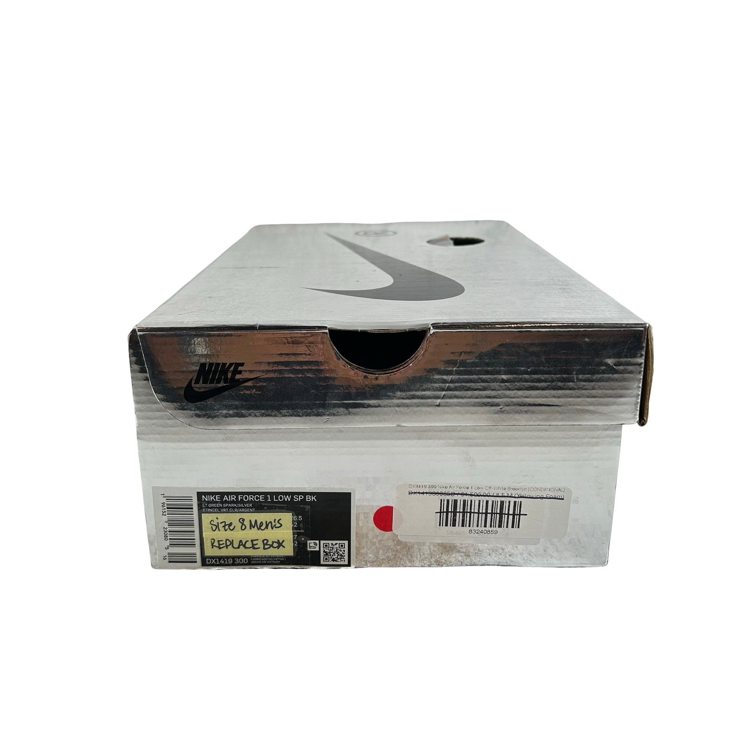 DX1419 300 Nike Air Force 1 Bajo Blanco roto Brooklyn