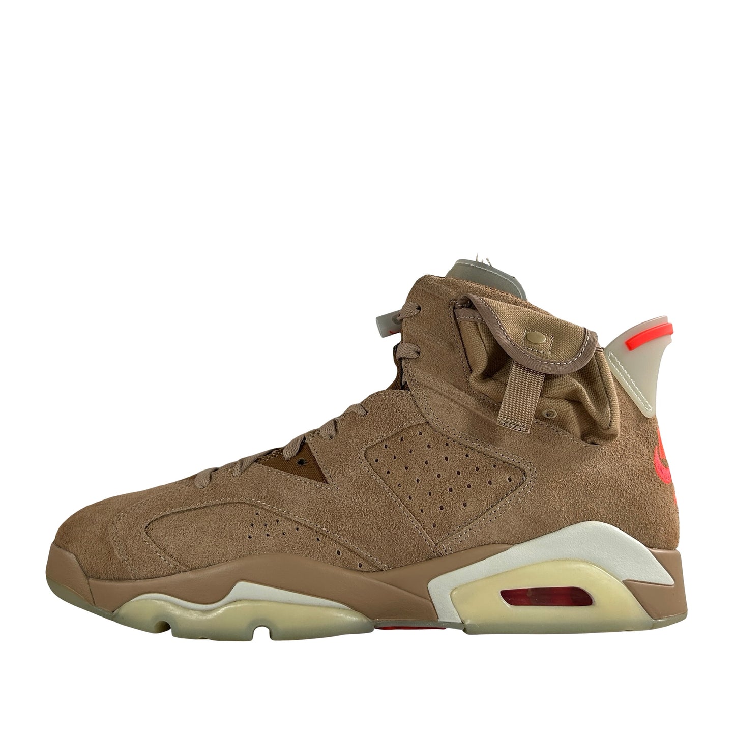 DH0690 200 Jordan 6 Retro Travis Scott British Khaki [USED] - 13 M (VNDS)